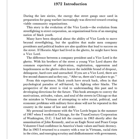 Book A Nation of Lords: The Autobiography of the Vice Lords David Dawley Novel - Picture 3 of 5